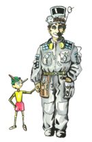 Pinocchio und Gepetto