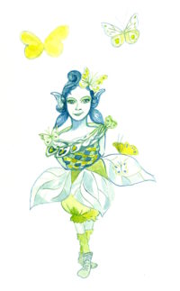 die kleine blaue Fee