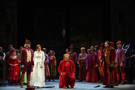 Evgeny Sevastyanov, Susanne Pütters, Michael Zabanoff, Christoph Plessers, Chor Matthias Baus